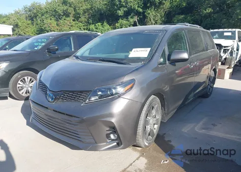 2015 Toyota Sienna Sport z USA, uszkodzony, nr VIN 5TDXK3DC3FS684448